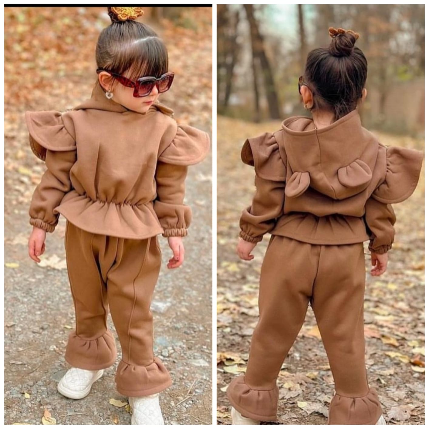 Kahverengi Kışlık Kombin Unisex